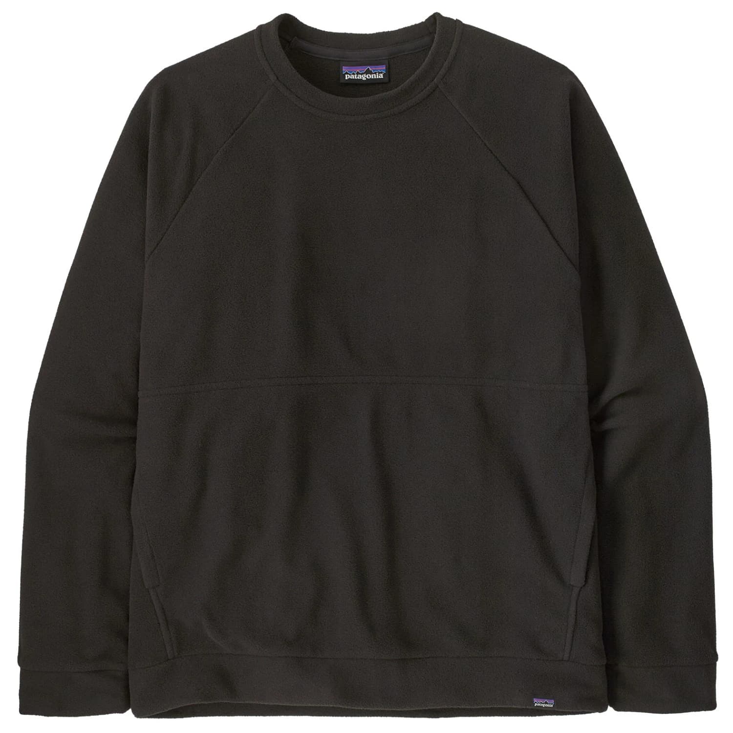 Мъжки поларен пуловер Patagonia Micro D Crewneck Fleece jumper - Black