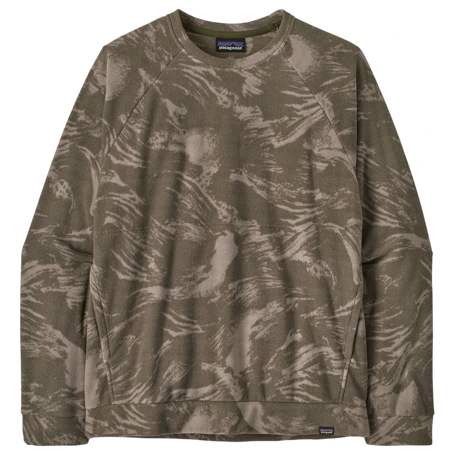 Мъжки поларен пуловер Patagonia Micro D Crewneck Fleece jumper - Polar Breeze: Basin Green