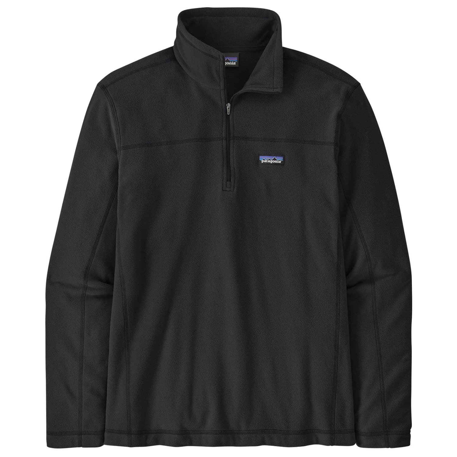 Мъжки поларен пуловер Patagonia Micro D P/O Fleece jumper - Black