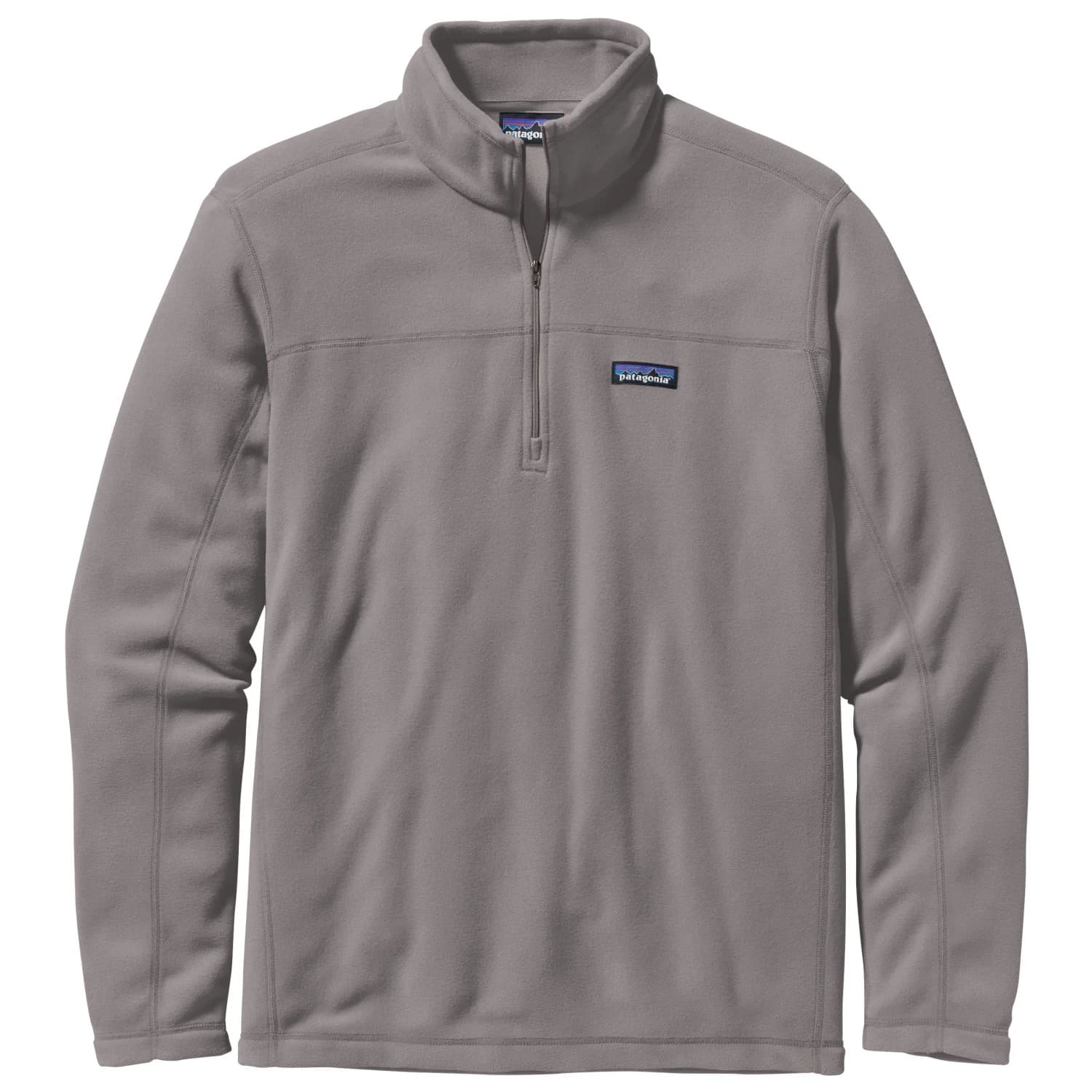 Мъжки поларен пуловер Patagonia Micro D P/O Fleece jumper - Feather Grey