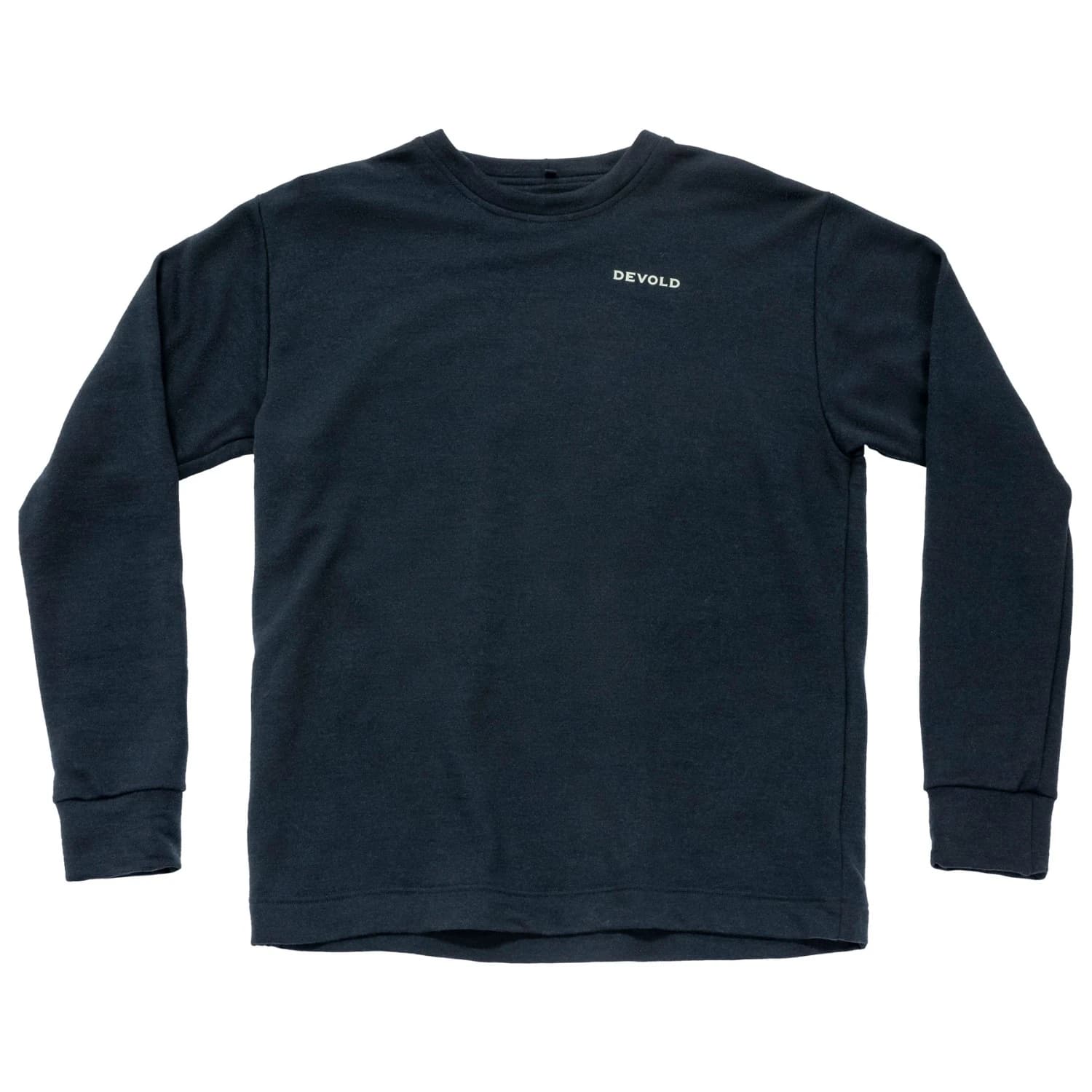 Мъжки вълнен пуловер Devold Everyday Crew Merino longsleeve - Ink