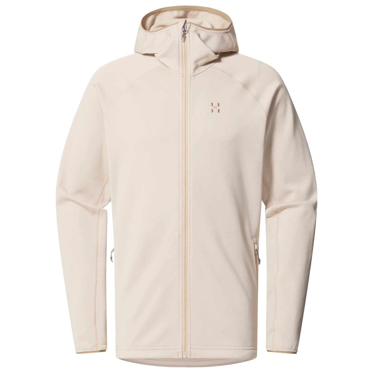 Мъжко поларено яке Haglöfs Magma Mid Hood Fleece jacket - Chalk Beige