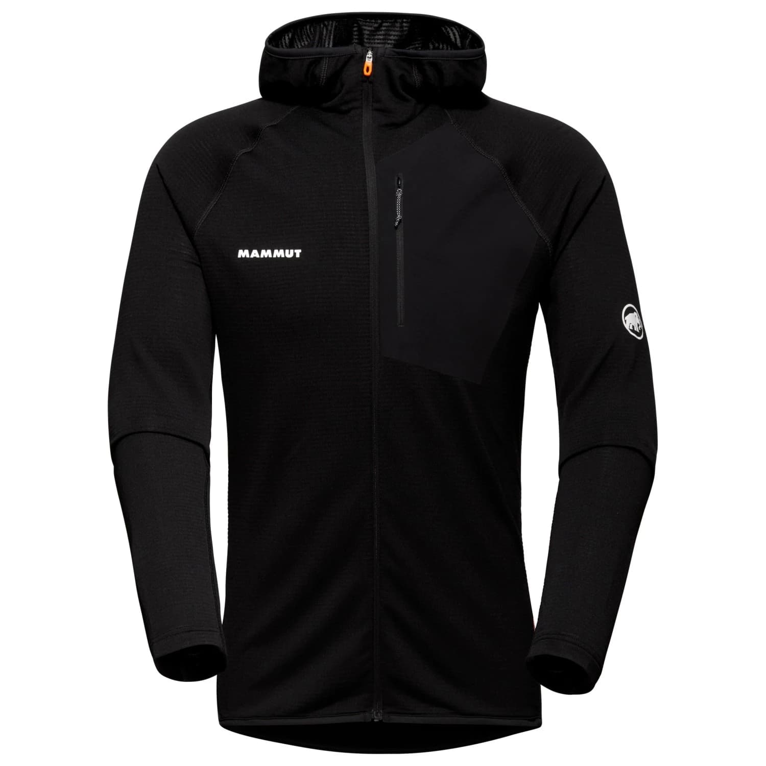 Мъжко поларено яке Mammut Aenergy Light ML Hooded Jacket Fleece jacket - Black