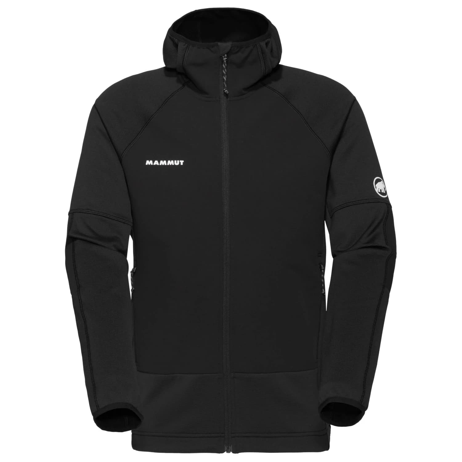 Мъжко поларено яке Mammut Massone Midlayer Hooded Jacket Fleece jacket - Black
