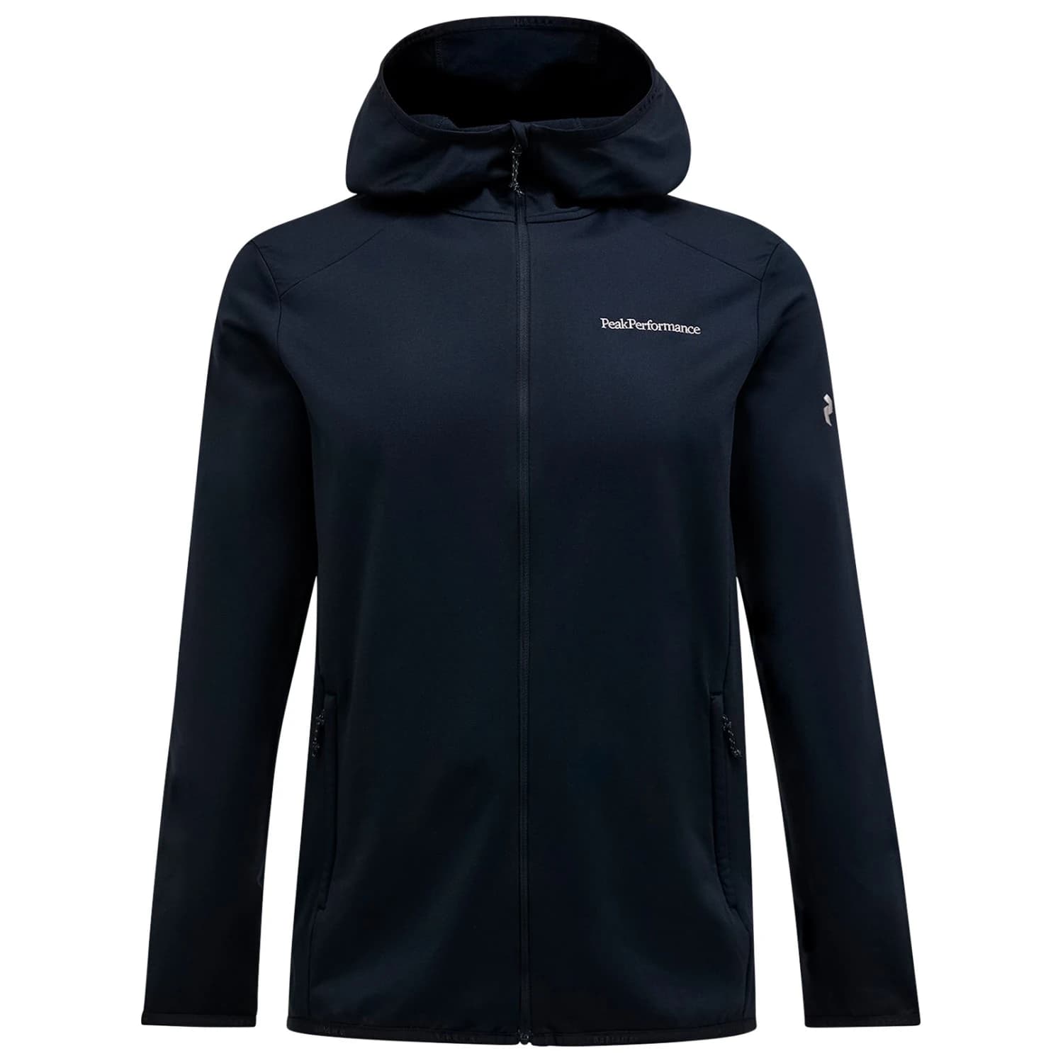 Мъжко поларено яке Peak performance Light Zip Hood Fleece jacket - Black