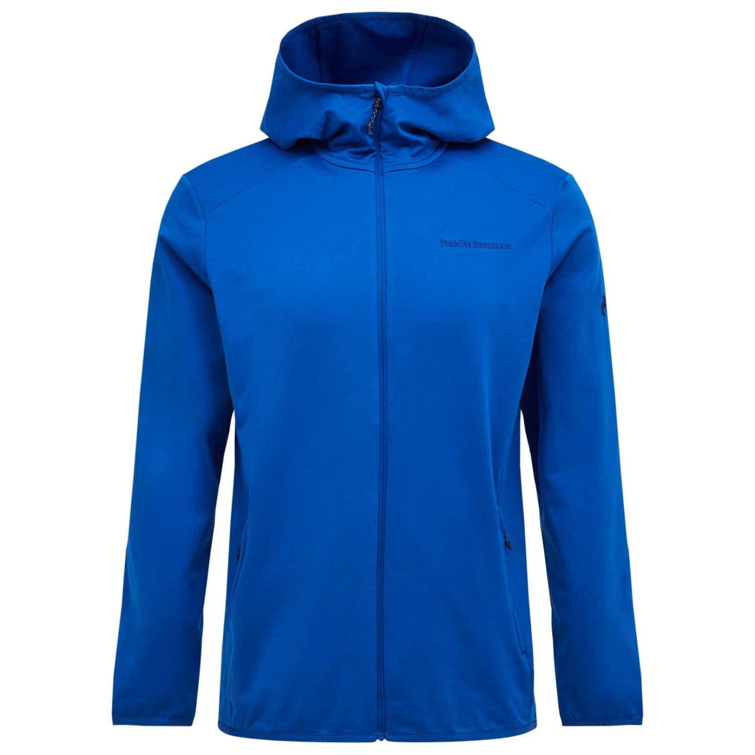 Мъжко поларено яке Peak Performance Light Zip Hood Fleece jacket - True Blue