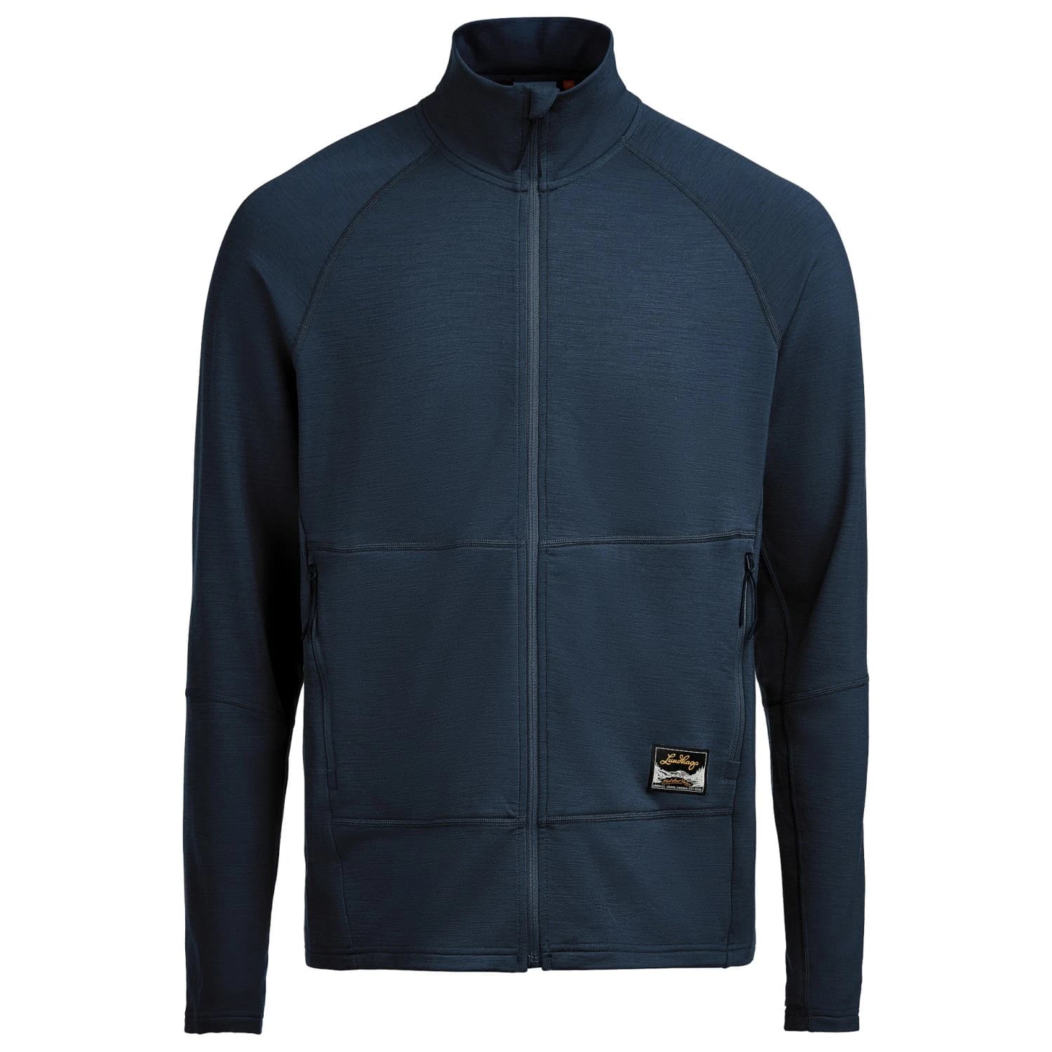 Мъжко вълнено яке Lundhags Tived Merino Full Zip Merino jacket - Deep Blue