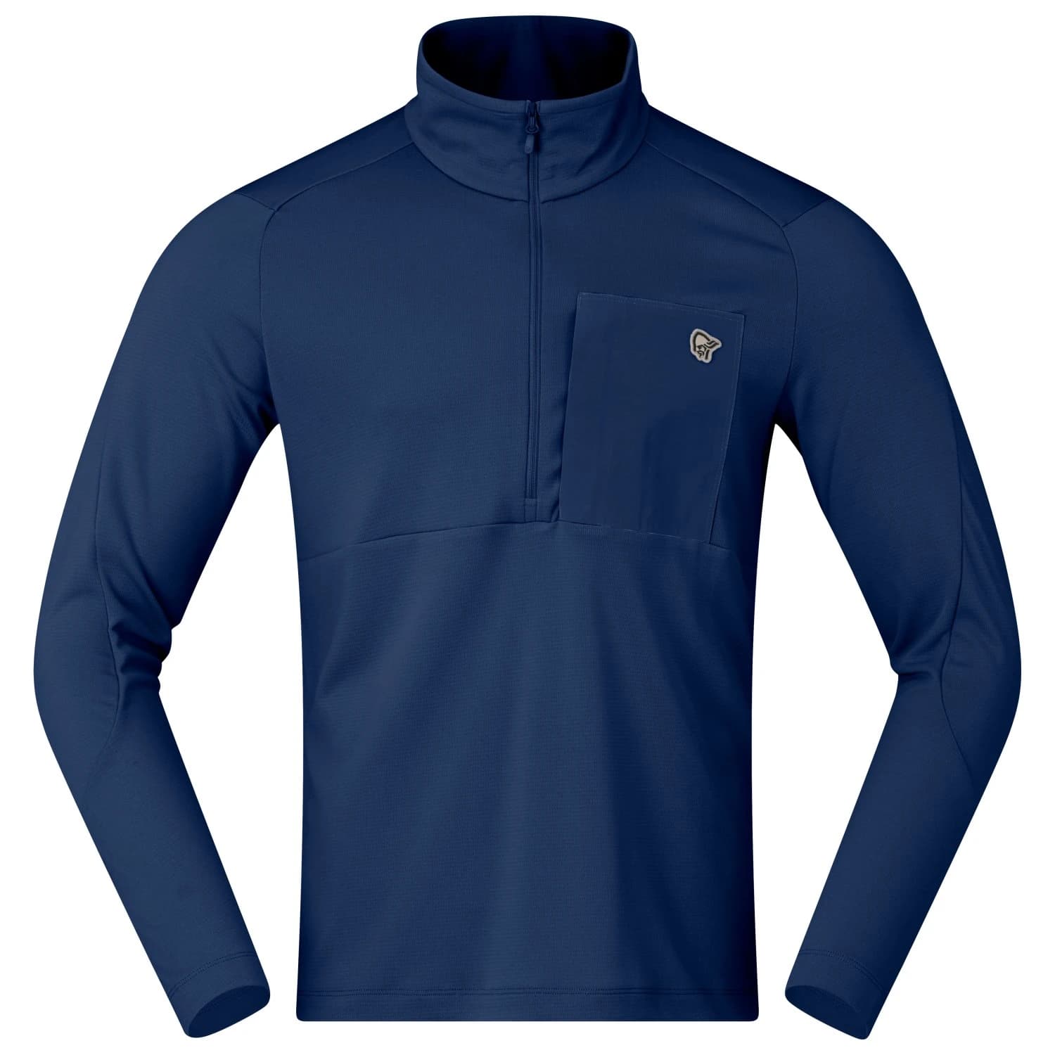 Мъжки поларен пуловер Norrøna Femund Warm1 Half-Zip Fleece jumper - Indigo Night