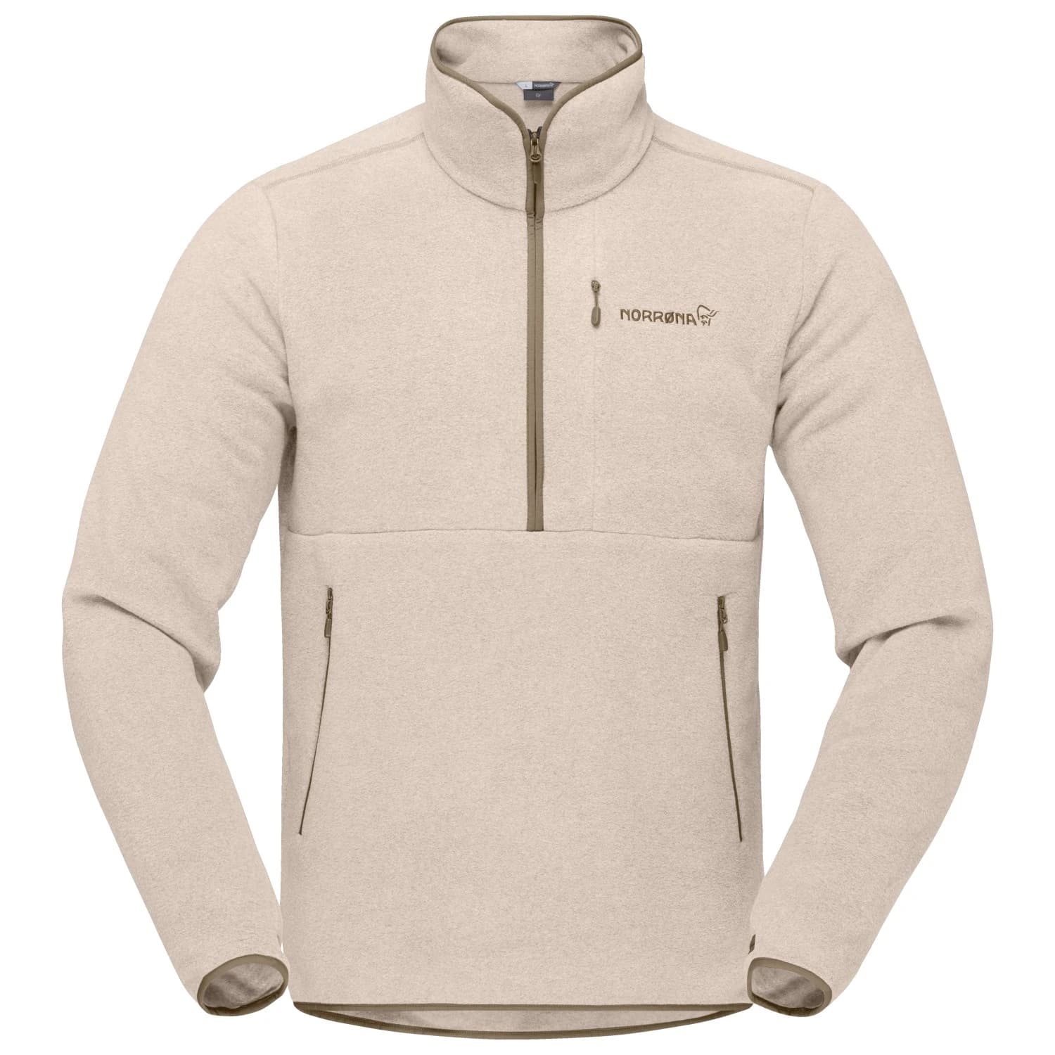 Поларен пуловер Norrøna Femund Warm2 Halfzip Fleece jumper - Pure Cashmere