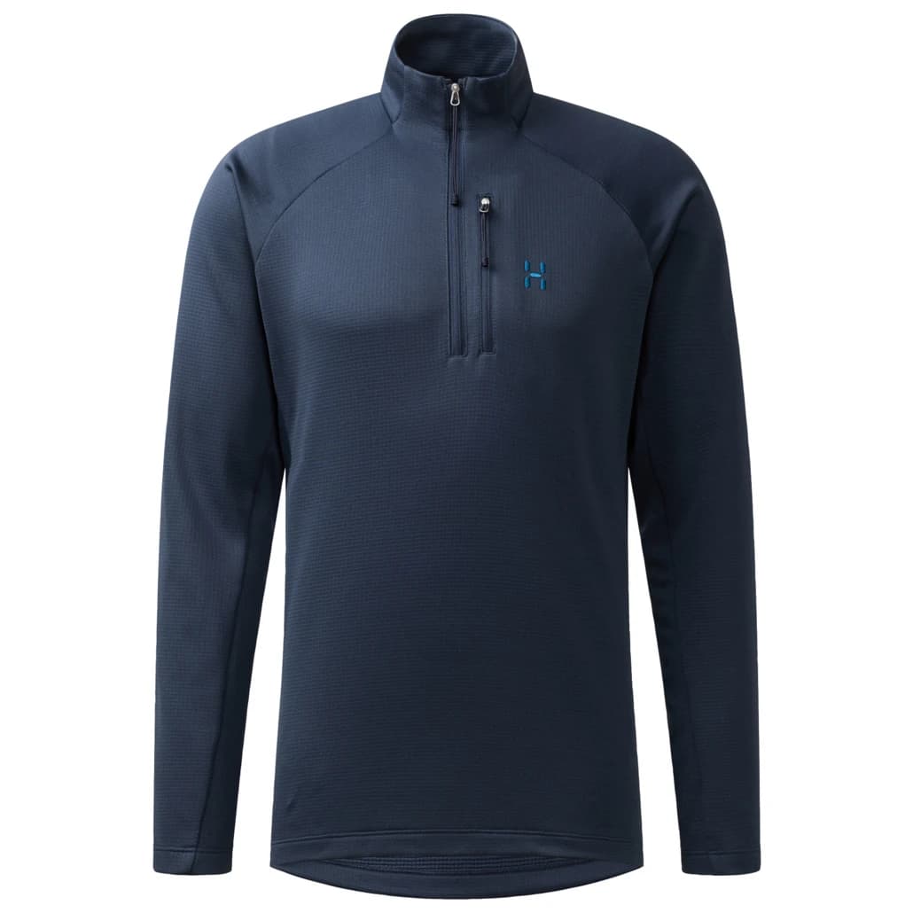 Мъжки поларен пуловер Haglöfs Korp Mid Halfzip Fleece jumper - Tarn Blue