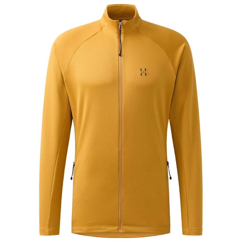 Мъжко поларено яке Haglöfs Korp Mid Jacket Fleece jacket - Clay Yellow