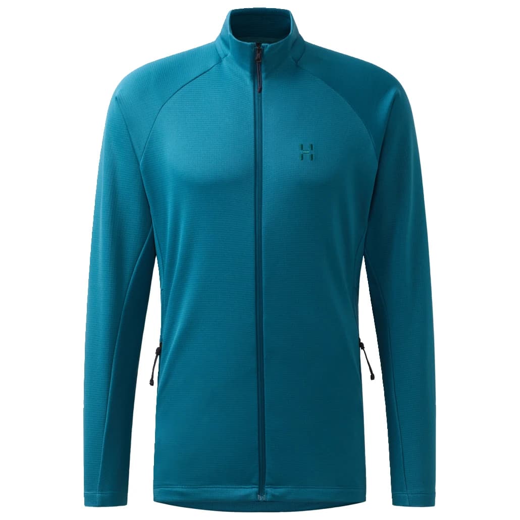 Мъжко поларено яке Haglöfs Korp Mid Jacket Fleece jacket - Deep Teal