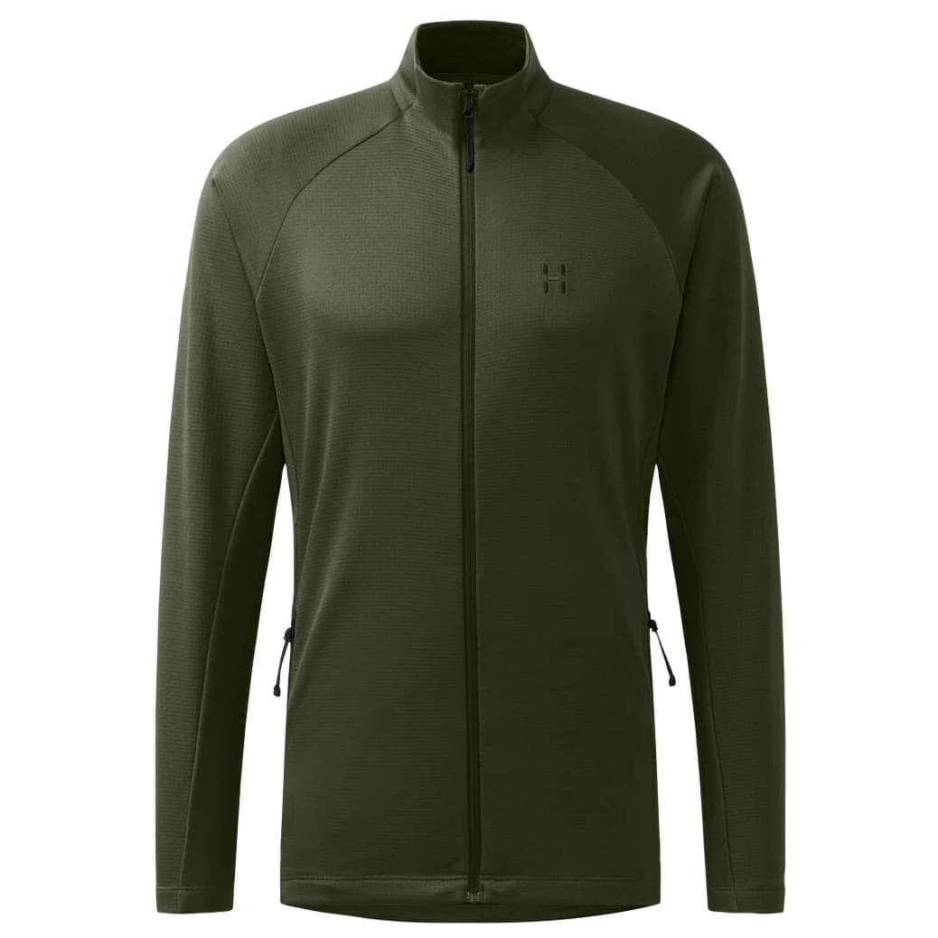 Мъжко поларено яке Haglöfs Korp Mid Jacket Fleece jacket - Seaweed Green