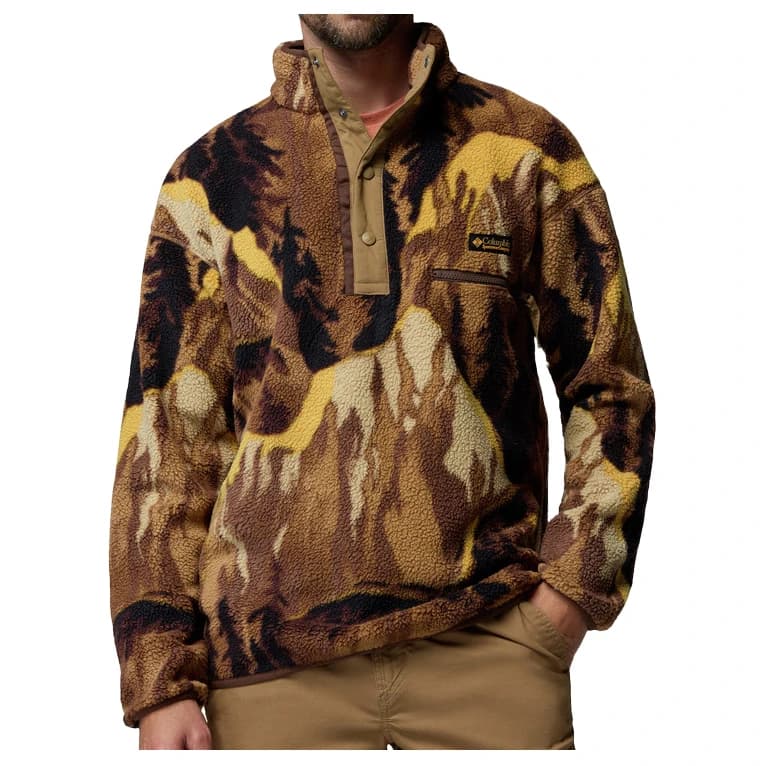 Поларен пуловер Columbia Helvetia II Printed Half Snap Fleece Fleece jumper - Delta Soarin