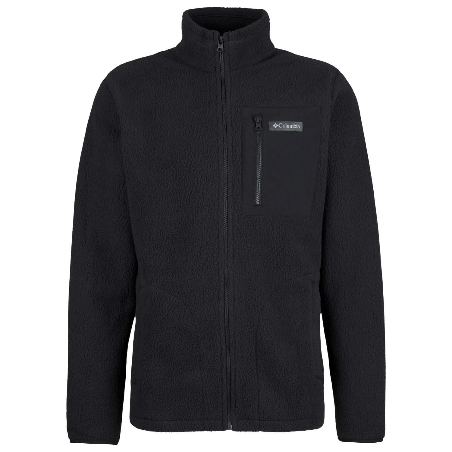 Мъжко поларено яке Columbia Jasper Ridge Pebbled Full Zip Fleece Fleece jacket - Black
