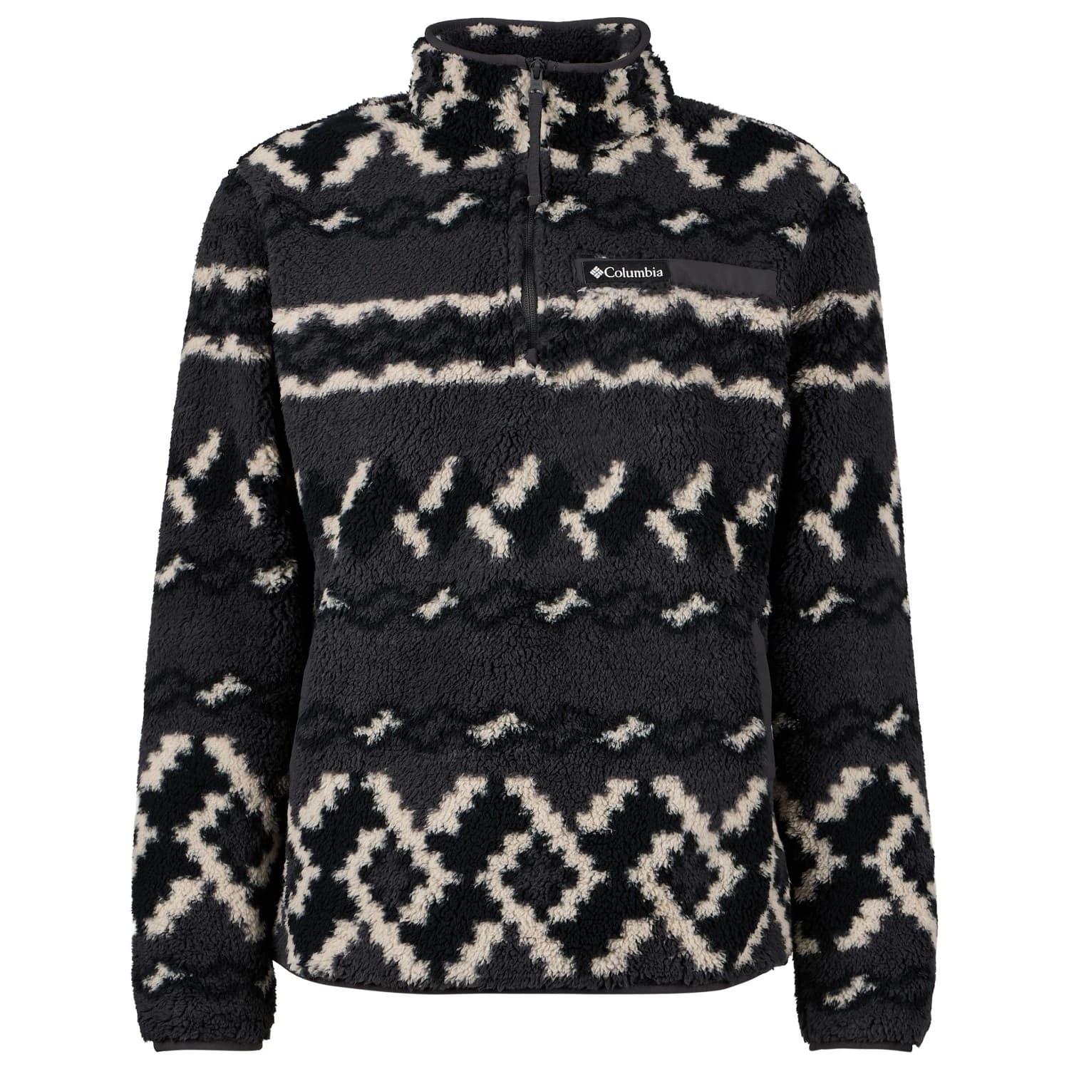 Мъжки поларен пуловер Columbia Rugged Ridge High Pile Half Zip Fleece jumper - Shark Knitknot