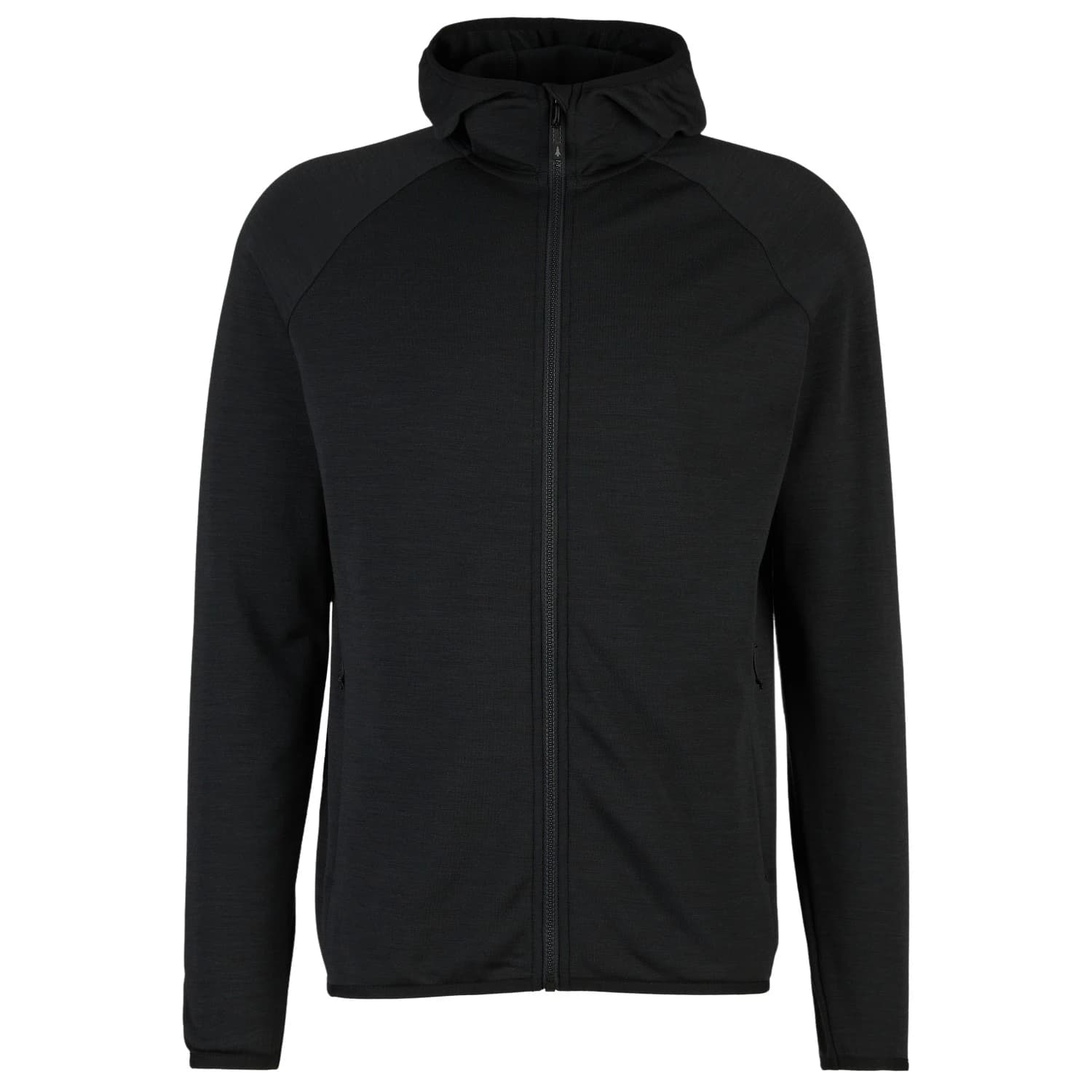 Мъжко вълнено яке Heber Peak MerinoBlend SaplingHe. II Zip Hoody Zip-up hoodie - Black
