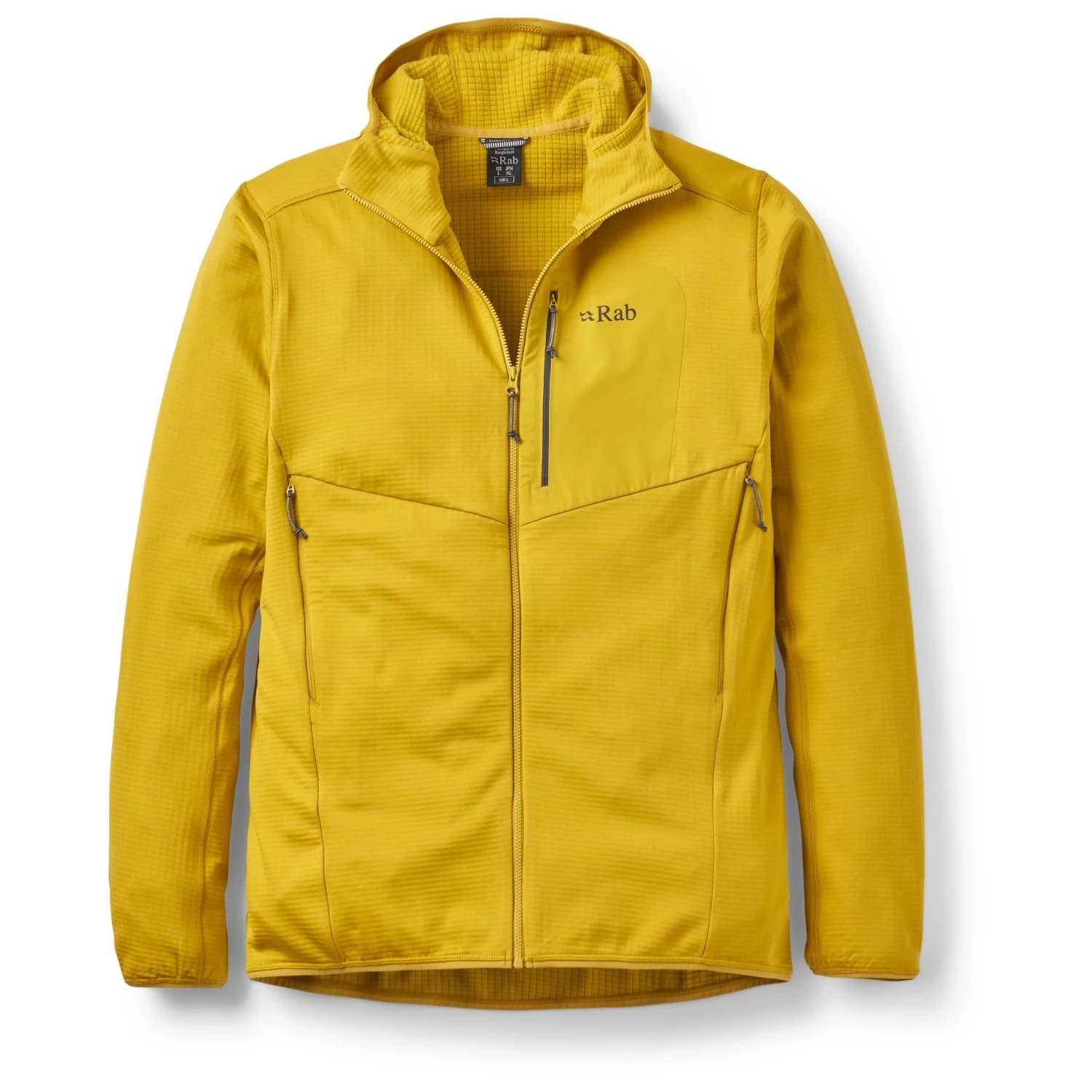 Мъжко поларено яке Rab Ascendor Hoody Fleece jacket - Dark Pollen