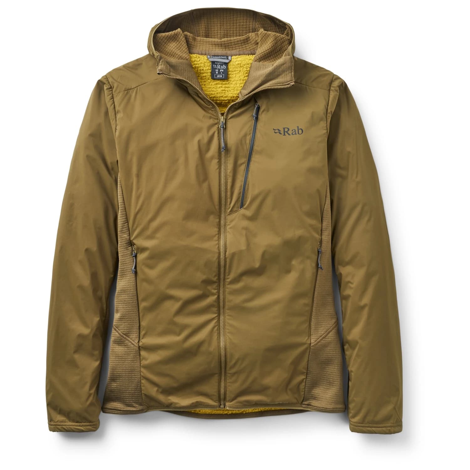 Поларено яке Rab Ascendor Summit Hoody Fleece jacket - Oak