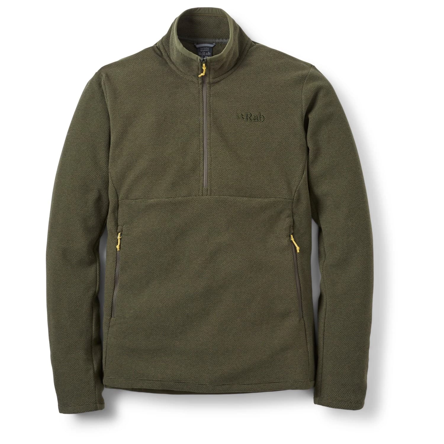Мъжки поларен пуловер Rab Stavel Pull-On Fleece jumper - Army