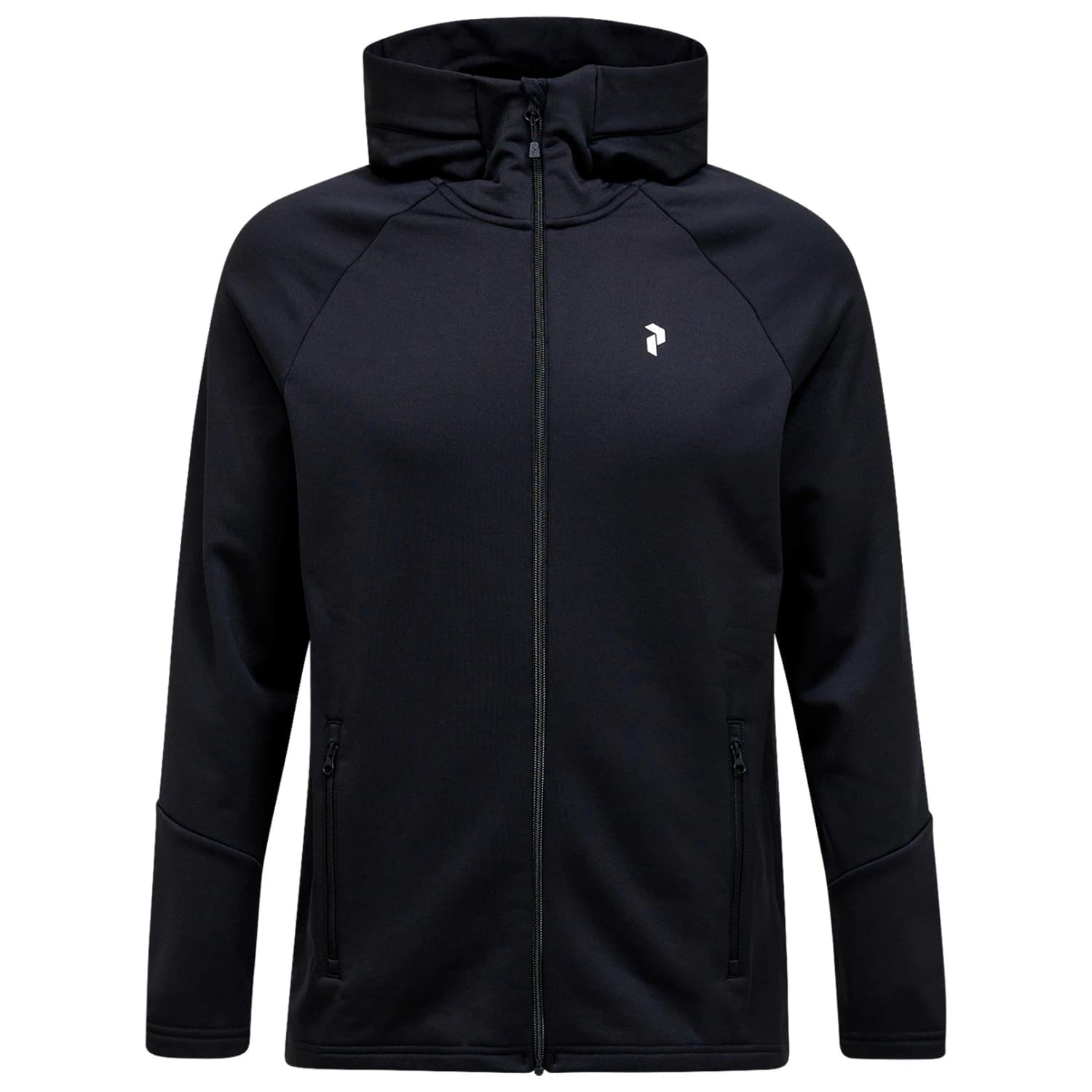 Мъжко поларено яке Peak Performance Rider Essentials Zip Hood Fleece jacket - Black