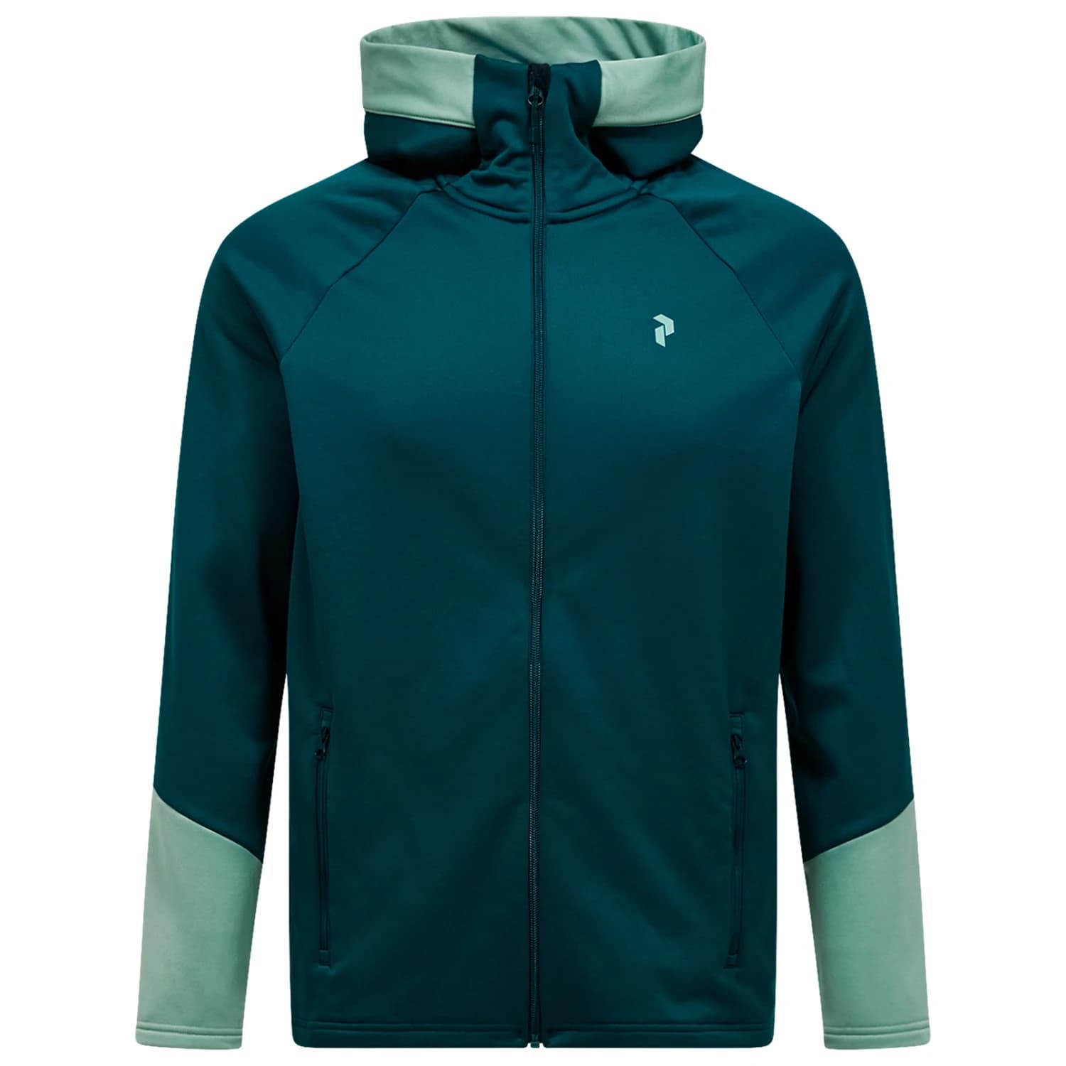 Мъжко поларено яке Peak Performance Rider Essentials Zip Hood Fleece jacket - Ponderosa Pine