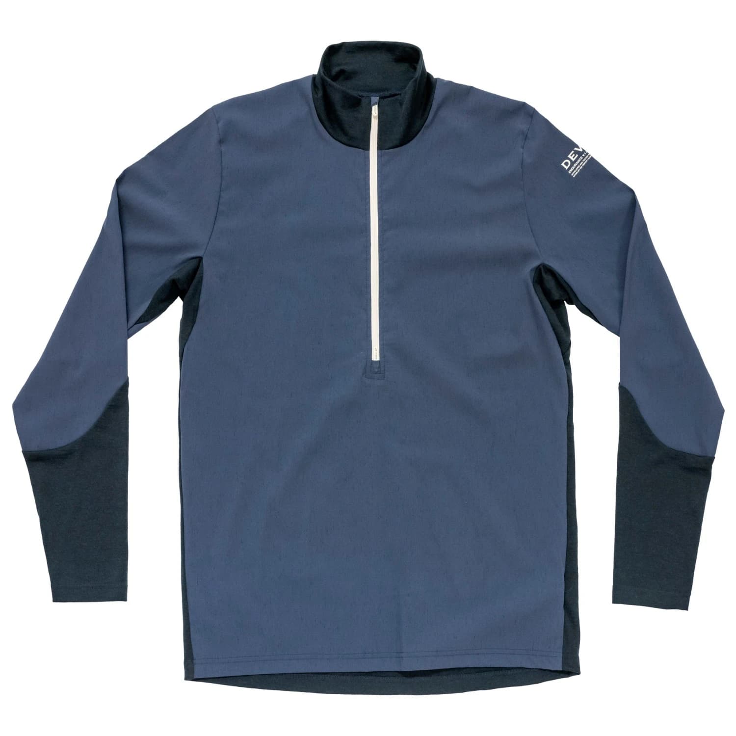 Мъжки вълнен пуловер Devold Endurance Merino Cover Zip Merino shirt - Night