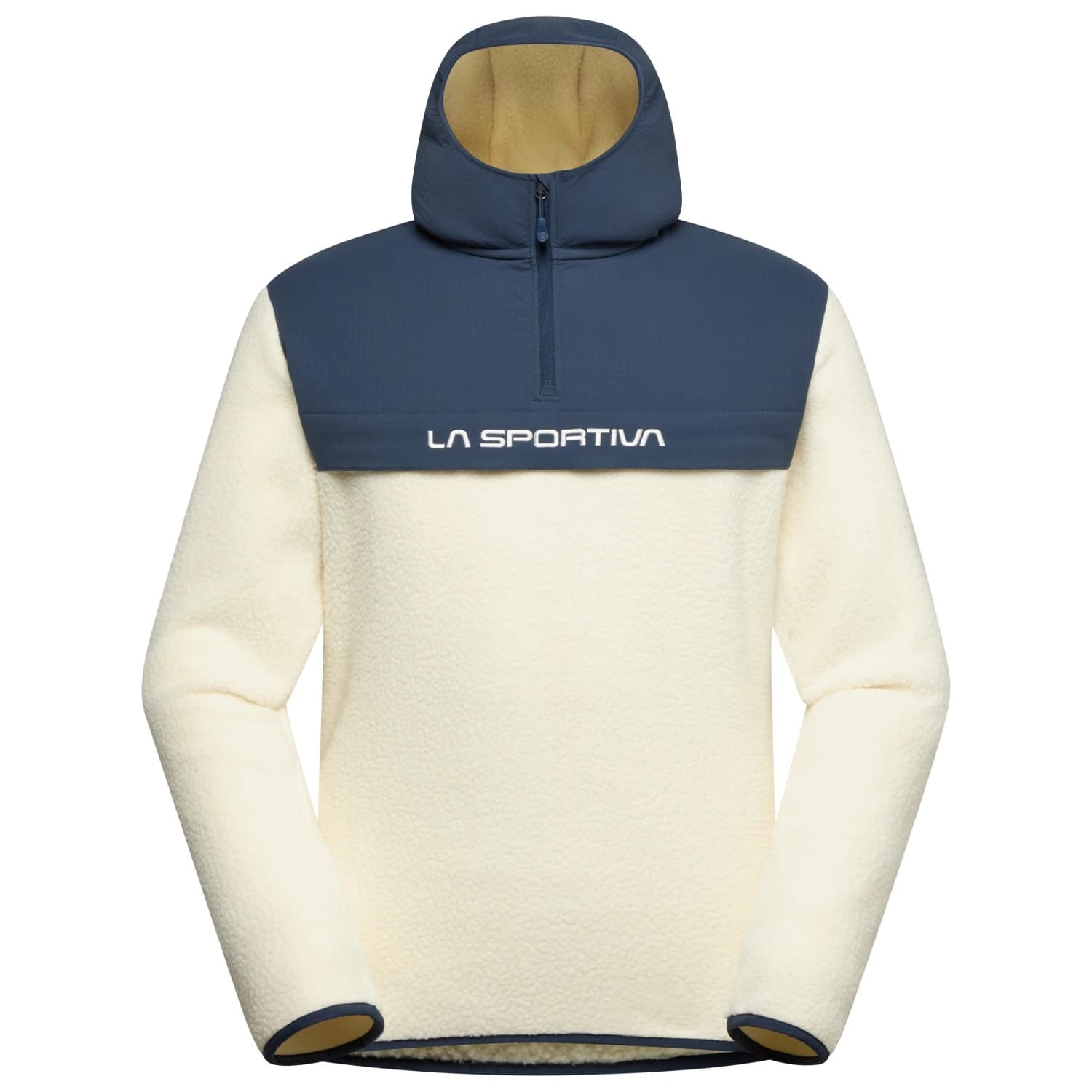 Мъжко поларено яке La Sportiva Guidance Sherpa Hoody Fleece jacket - Chalk / Night Sky
