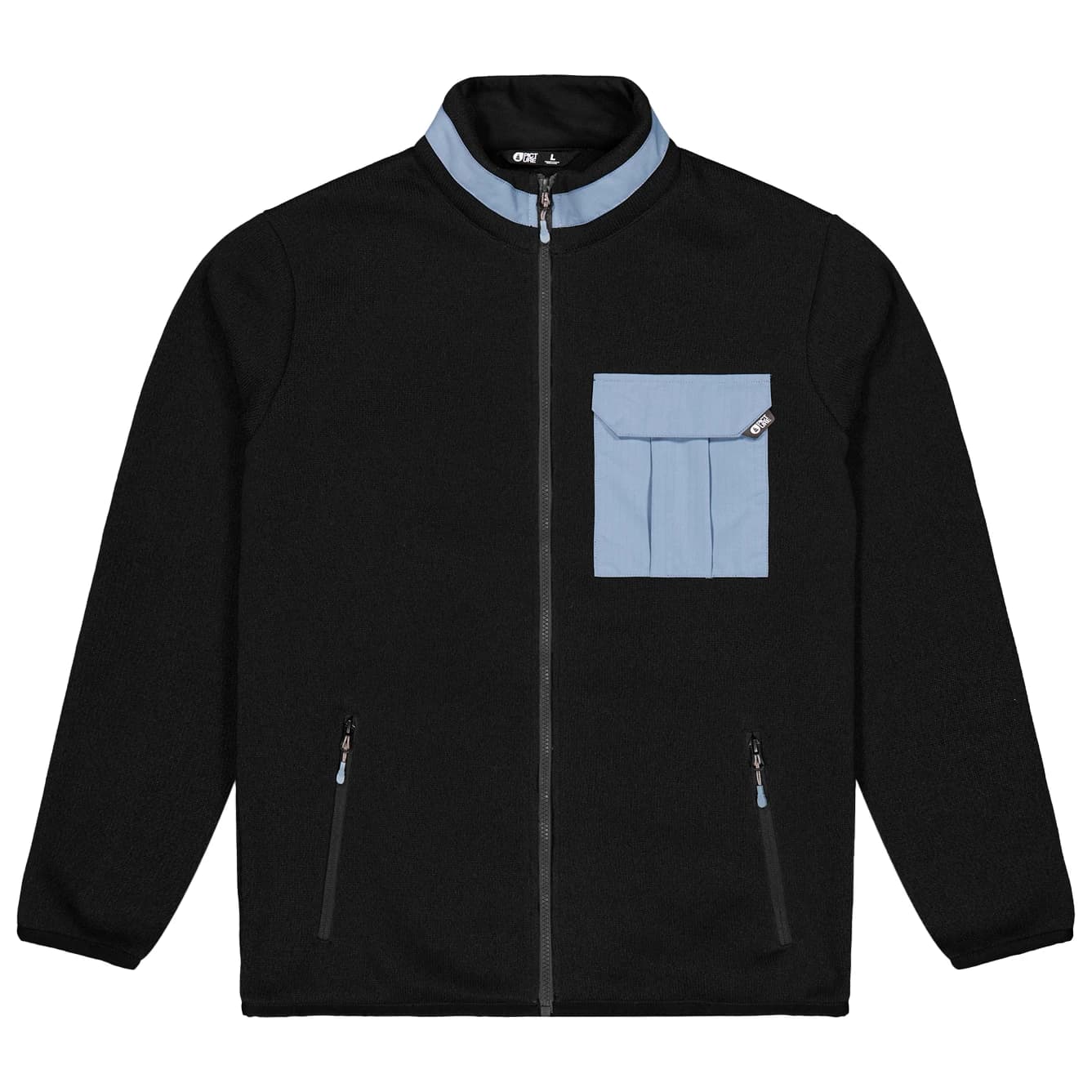 Мъжко поларено яке Picture Dauwy Fullzip Fleece Fleece jacket - Black