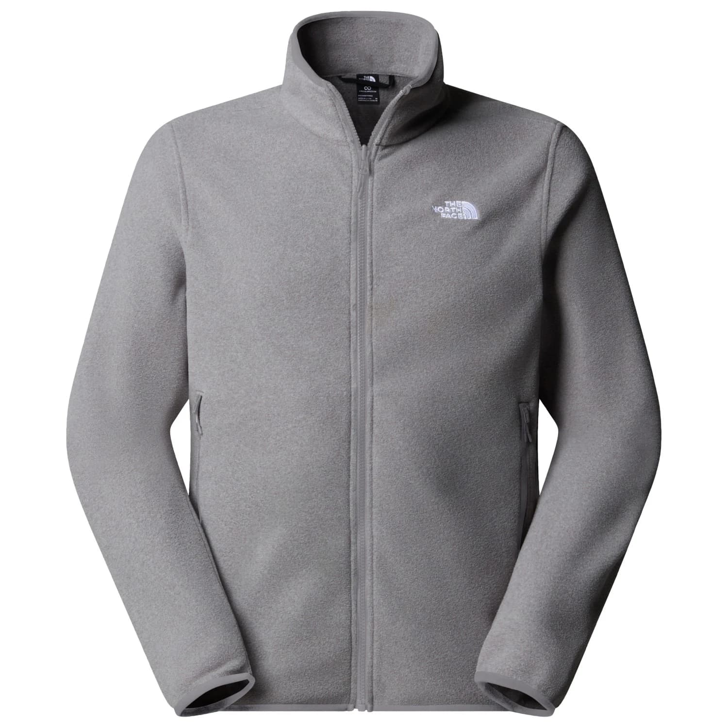 Мъжко поларено яке The North Face Glacier Fleece Jacket - TNF Mid Grey Heather