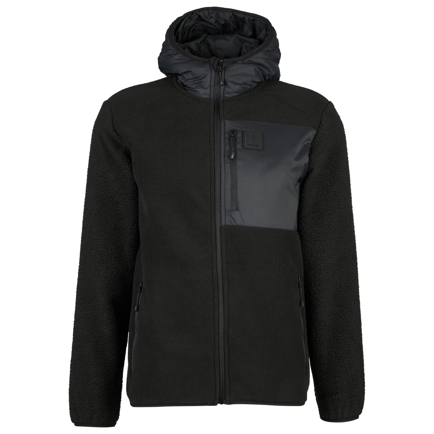 Мъжко поларено яке Heber Peak TimberHe. Fleece with Hood Fleece jacket - Black
