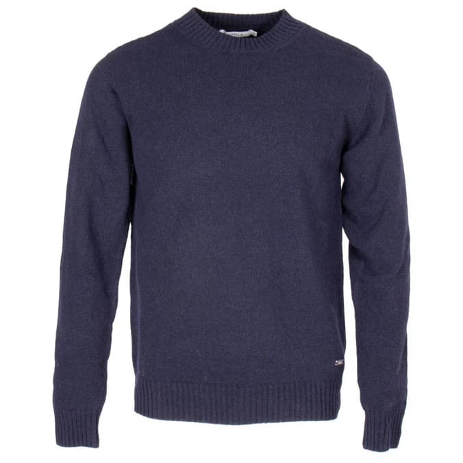 Мъжки вълнен пуловер Sätila Lindås Sweater Jumper - Dark Navy