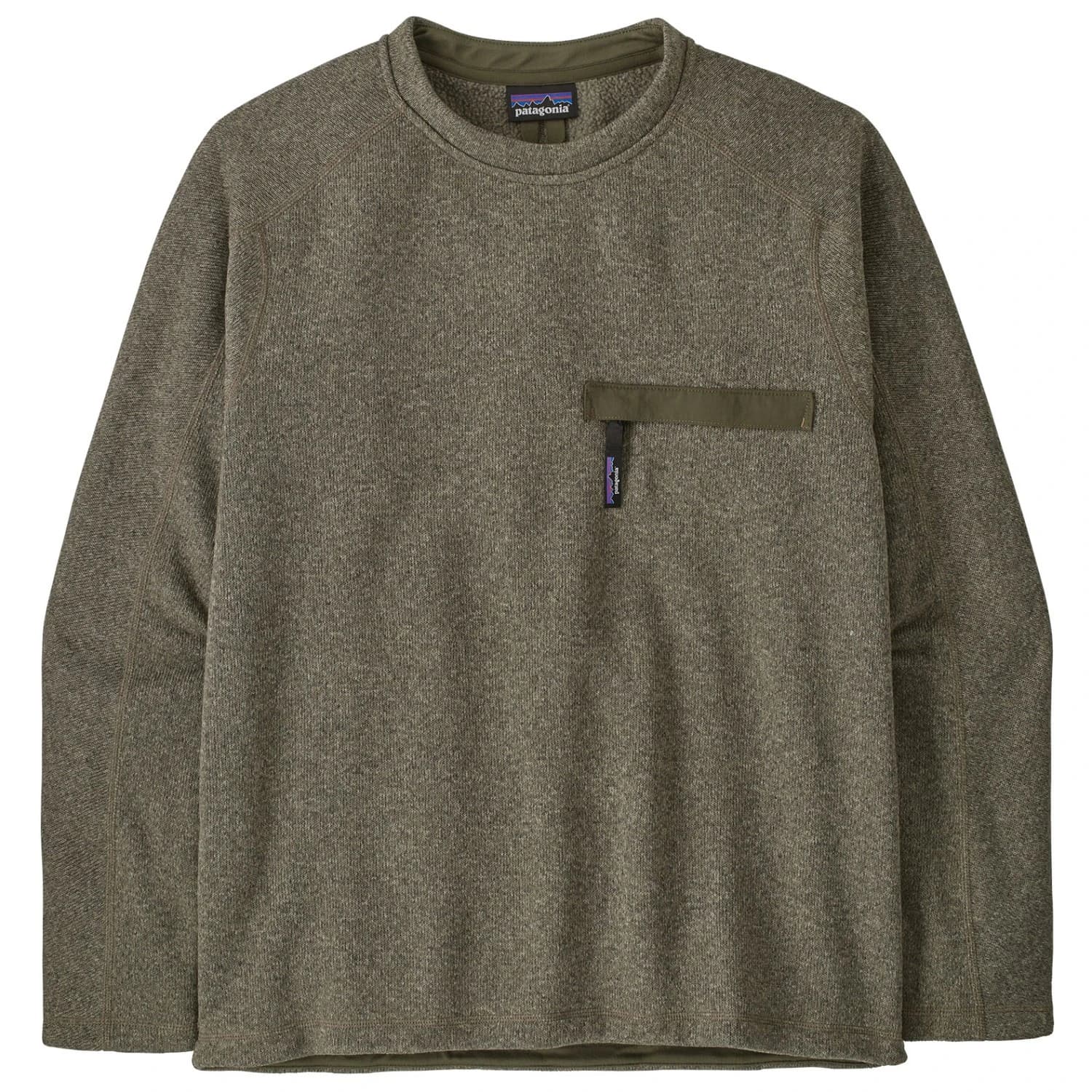 Мъжки поларен пуловер Patagonia Better Sweater Crewneck Fleece jumper - River Rock Green