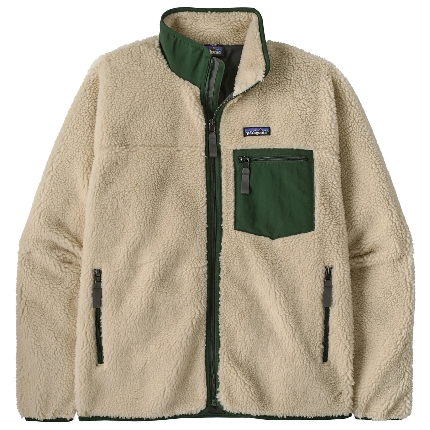 Мъжко поларено яке Patagonia Classic Retro-X Jacket Fleece jacket - Dark Natural / Treeline Green