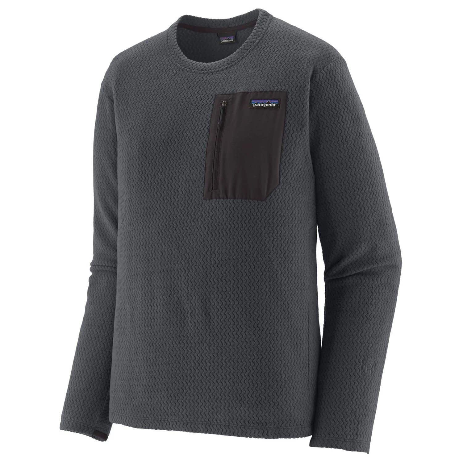 Мъжки поларен пуловер Patagonia R1 Air Crew Fleece jumper - Smolder Blue