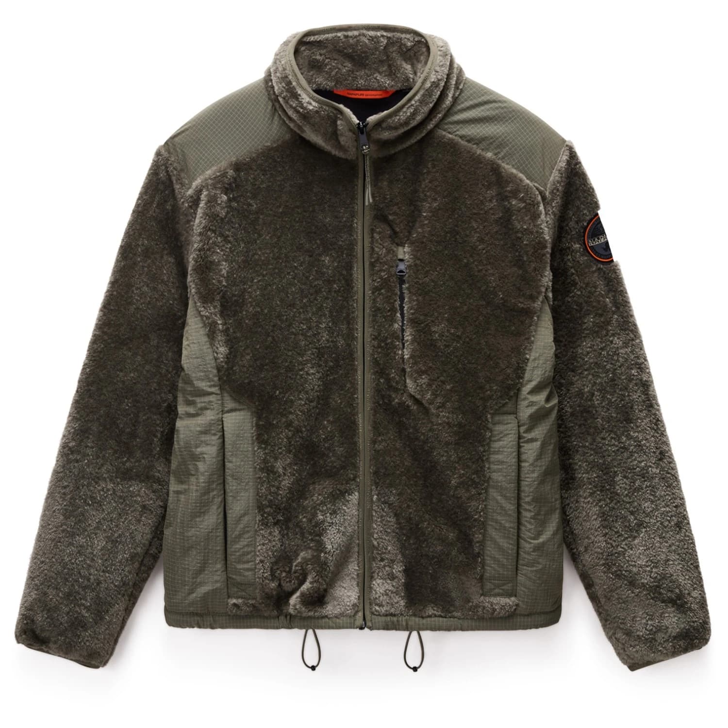 Мъжко поларено яке Napapijri T-Delbios Casual jacket - Tea Leaf
