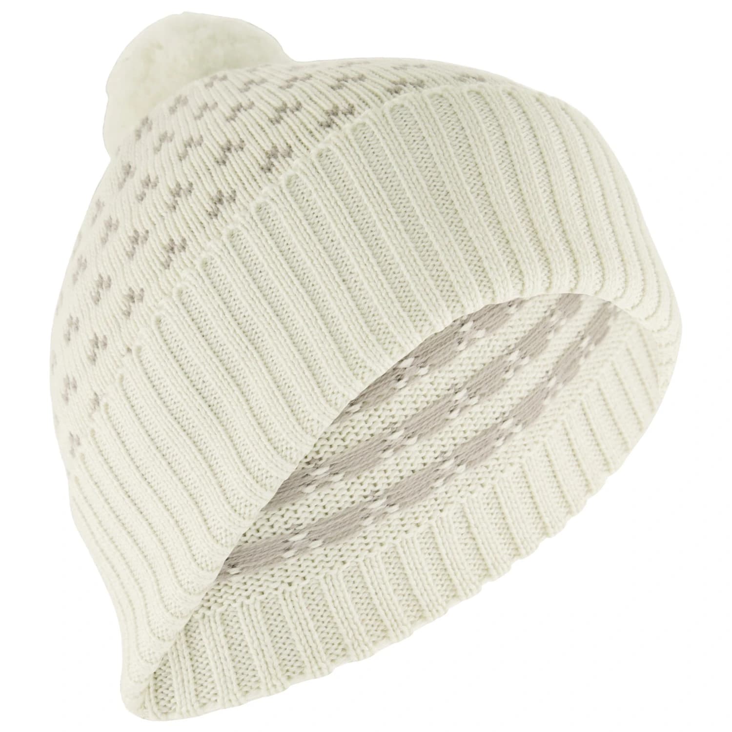 Зимна шапка (beanie) Stoic Heavy MerinoKnit MMXX.Norrbotten Beanie - Birch White / Fog Grey
