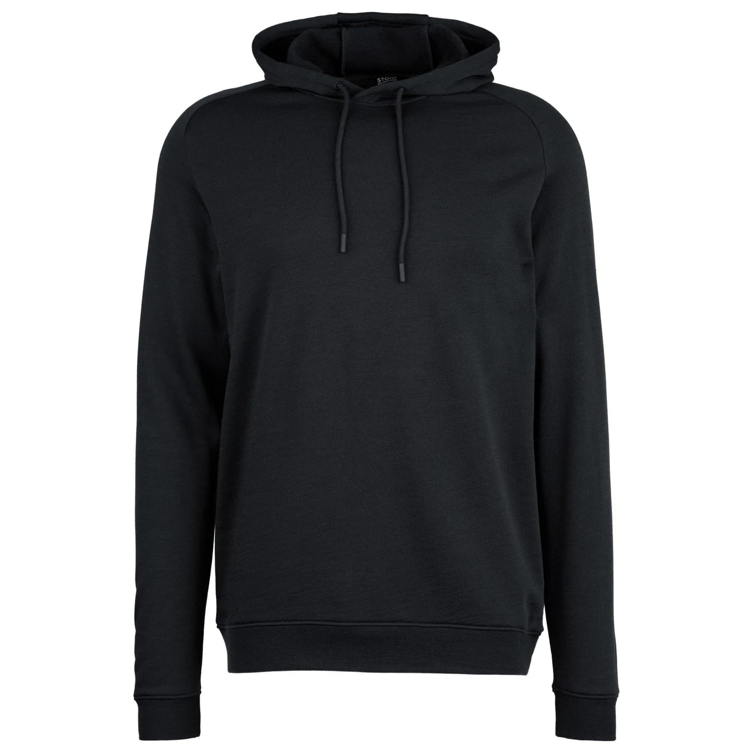 Мъжки вълнен пуловер Stoic MerinoFleece240 MMXX.Persberg Hoody Merino hoodie - Black