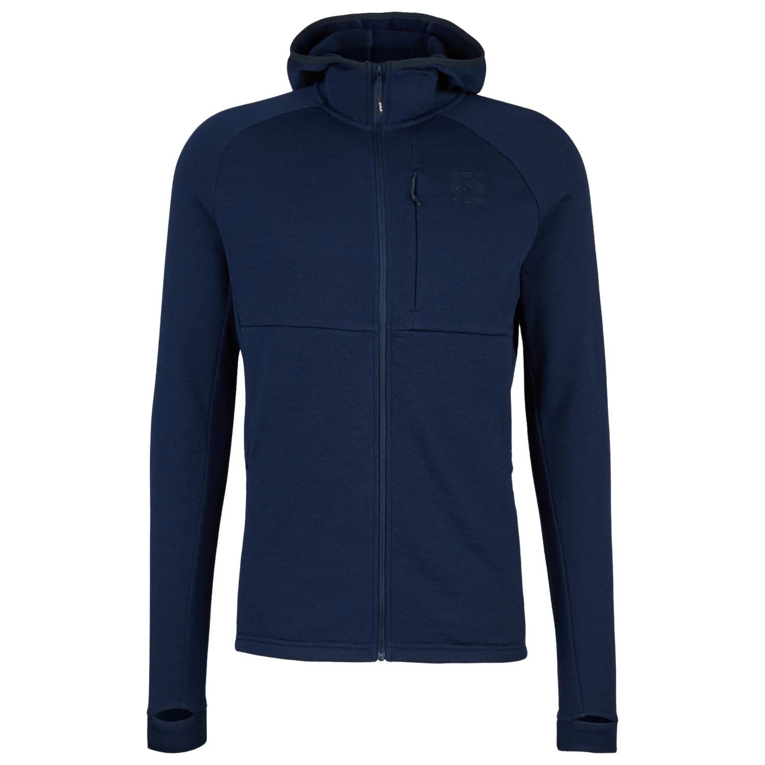 Мъжко вълнено яке Stoic MerinoFleece240 StorforsSt. Zip Hoody Merino hoodie - Navy