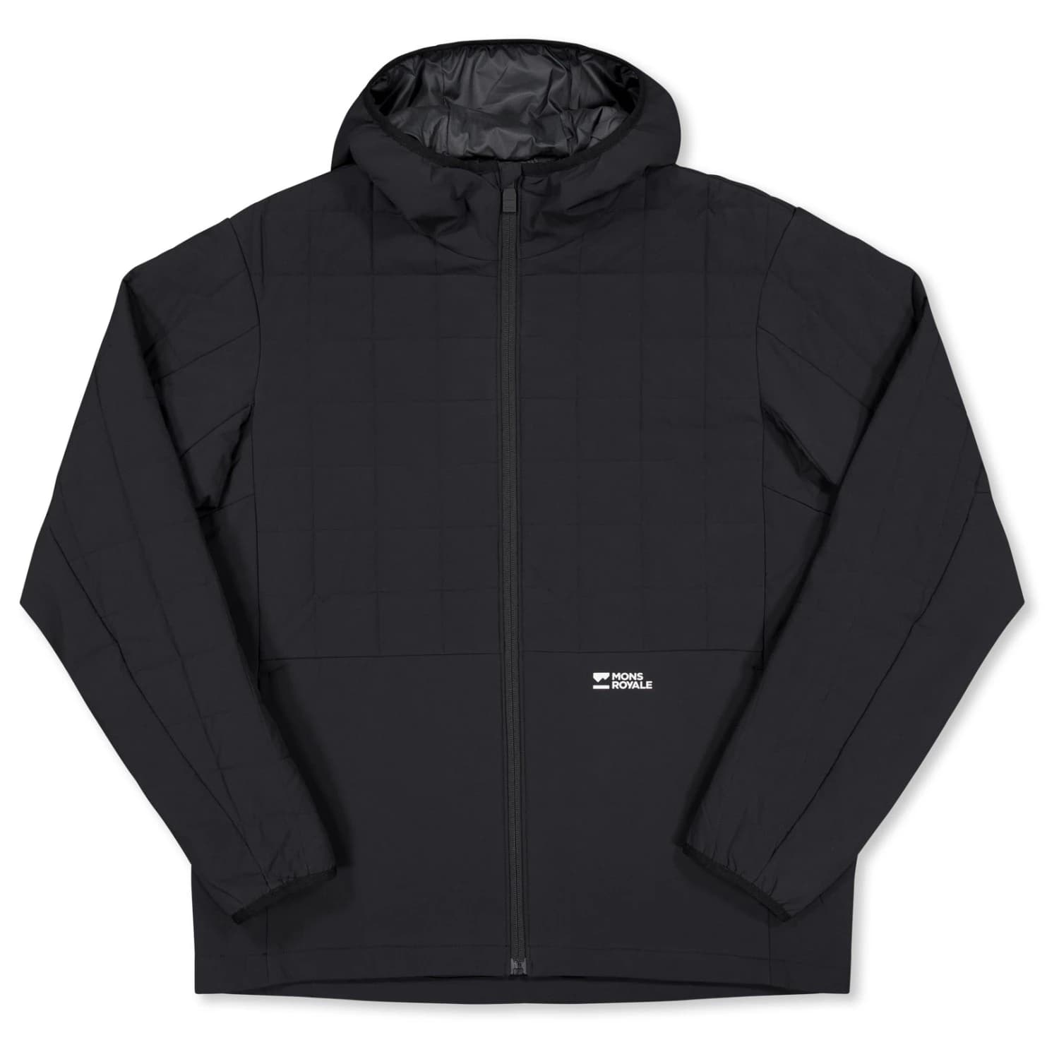 Мъжко вълнено яке Mons royale Canyon Merino Insulated Hooded Jacket Merino jacket - Black
