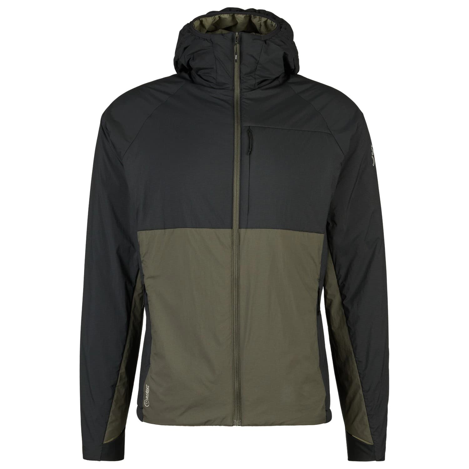 Мъжко вълнено яке Stoic MountainWool60 JokkmokkSt. Hoody Insulation jacket - Black / Dark Olive