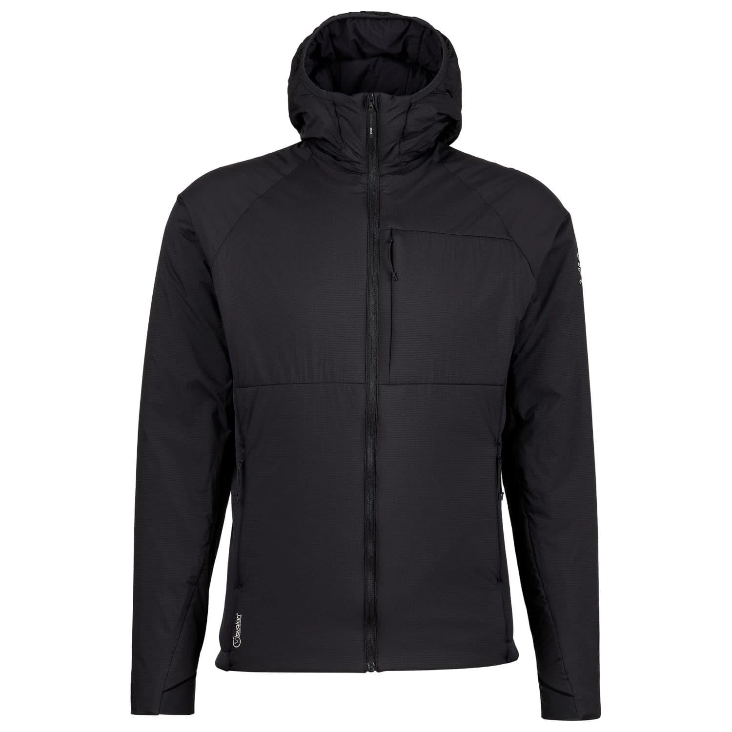 Мъжко вълнено яке Stoic MountainWool60 JokkmokkSt. Hybrid Hoody Insulation jacket - Black