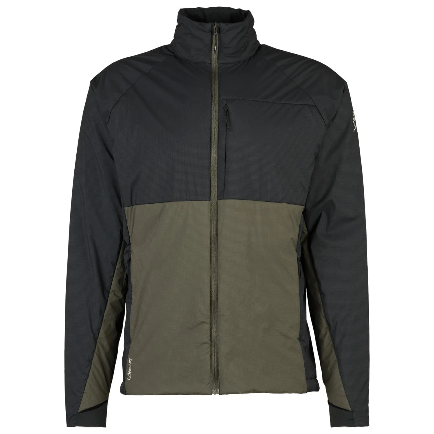 Мъжко вълнено яке Stoic MountainWool60 JokkmokkSt. Hybrid Jacket Insulation jacket - Black / Dark Olive