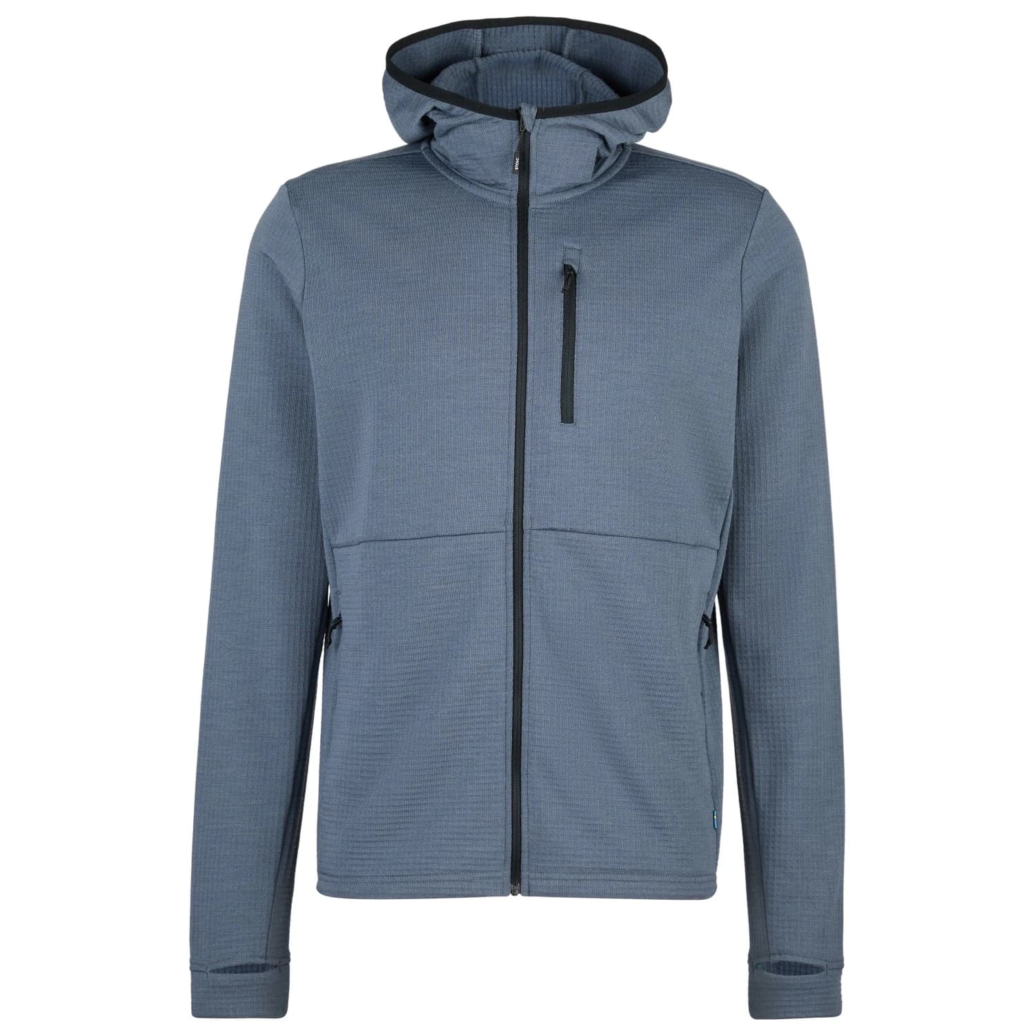 Мъжко вълнено яке Stoic MerinoWaffleFleece320 NorrdalSt. Zip Hoody Zip-up hoodie - Ink Grey
