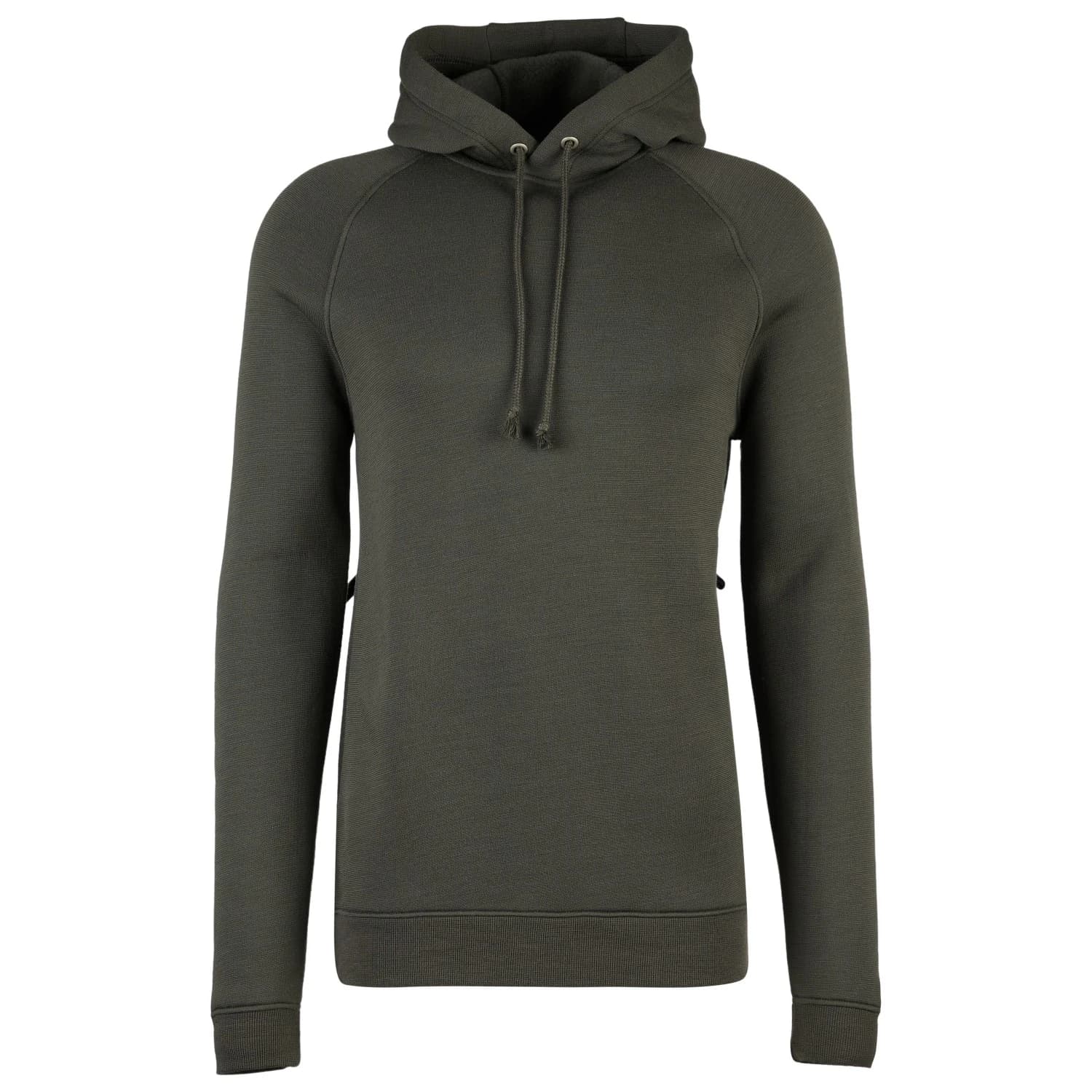 Мъжки вълнен пуловер Stoic MerinoFlatFleece240 SolbergSt. Hoody Merino hoodie - Dark Olive