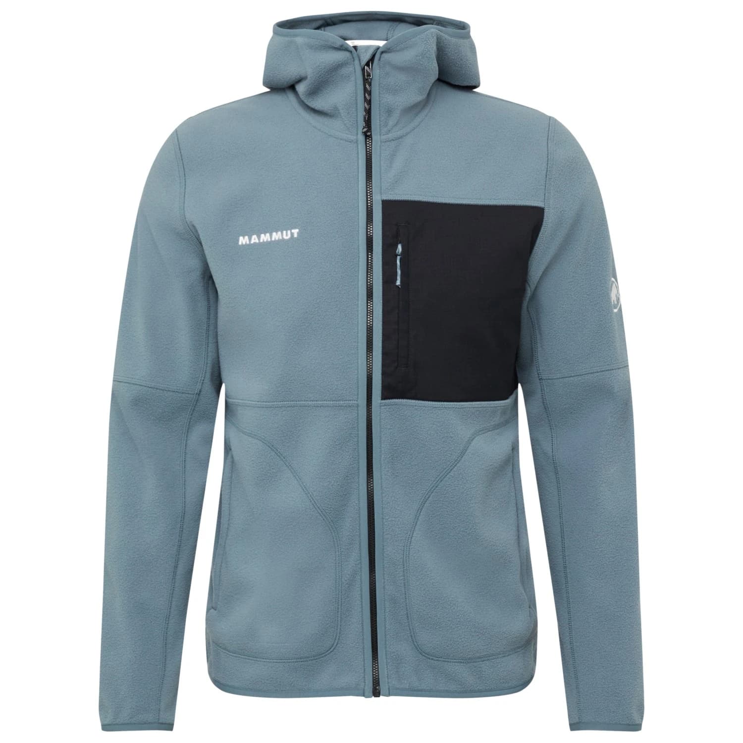 Мъжко поларено яке Mammut Tamaro Midlayer Hooded Jacket Fleece jacket - Strata / Black
