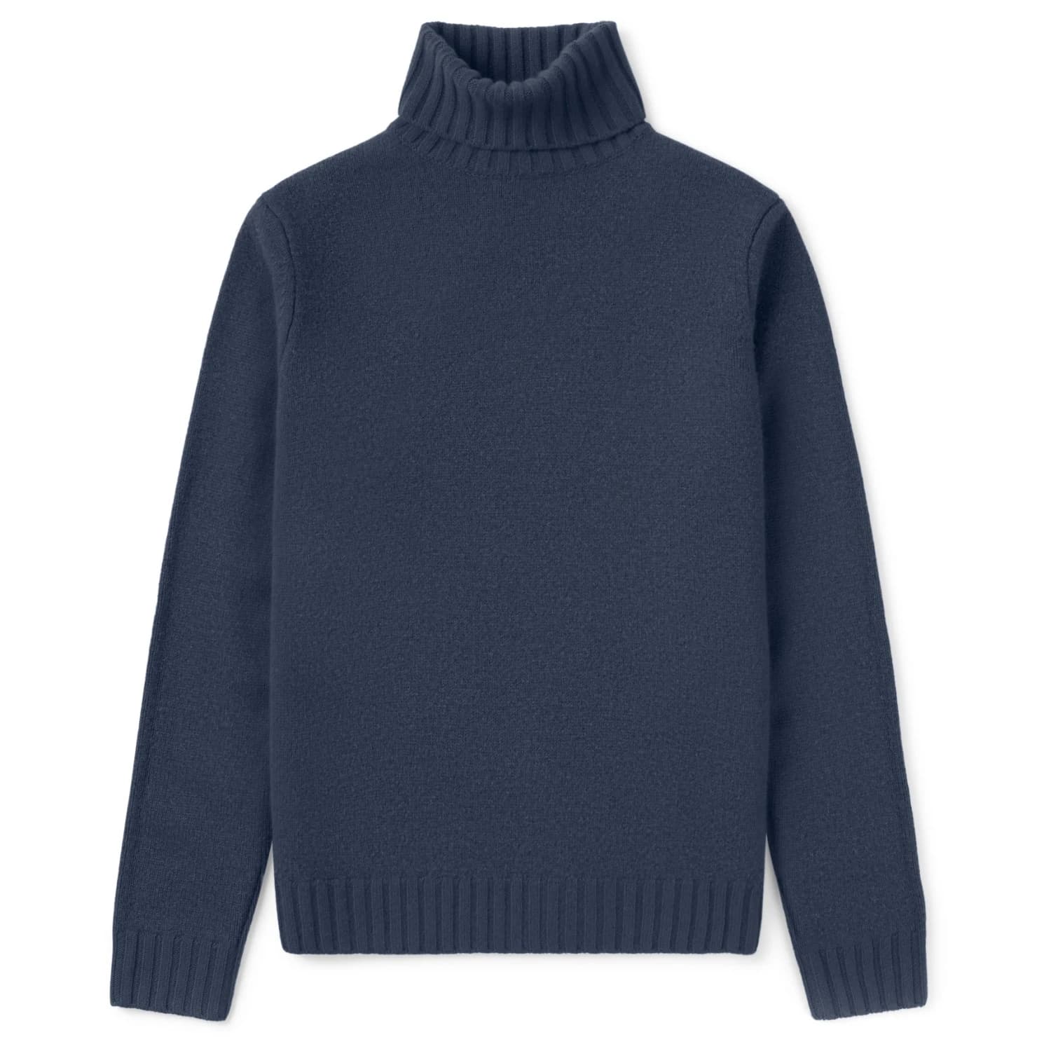 Вълнен пуловер Ecoalf Brun Knit Jumper - Blue Melange