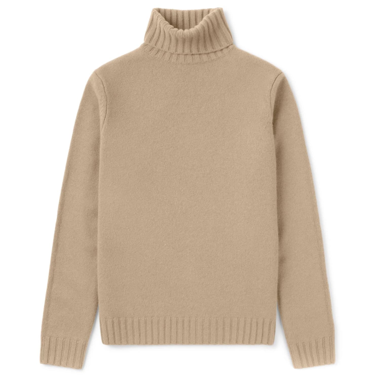 Вълнен пуловер Ecoalf Brun Knit Jumper - Toast Melange