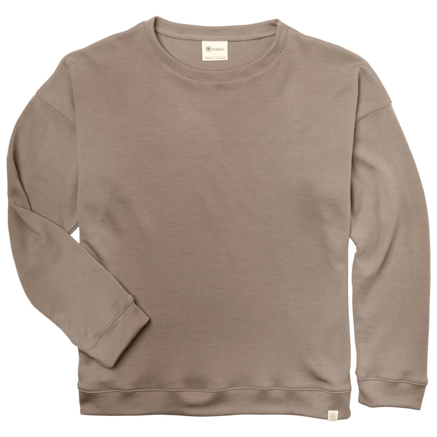 Вълнен пуловер Engel Sweatshirt Merino jumper - Sand