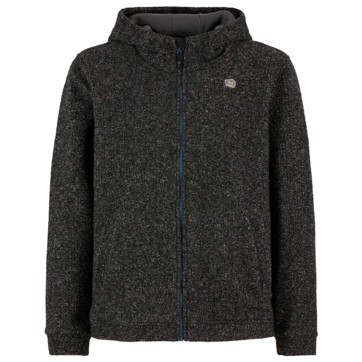 Мъжко вълнено яке E9 Mimmo Zip-up hoodie - Ash / Wolf